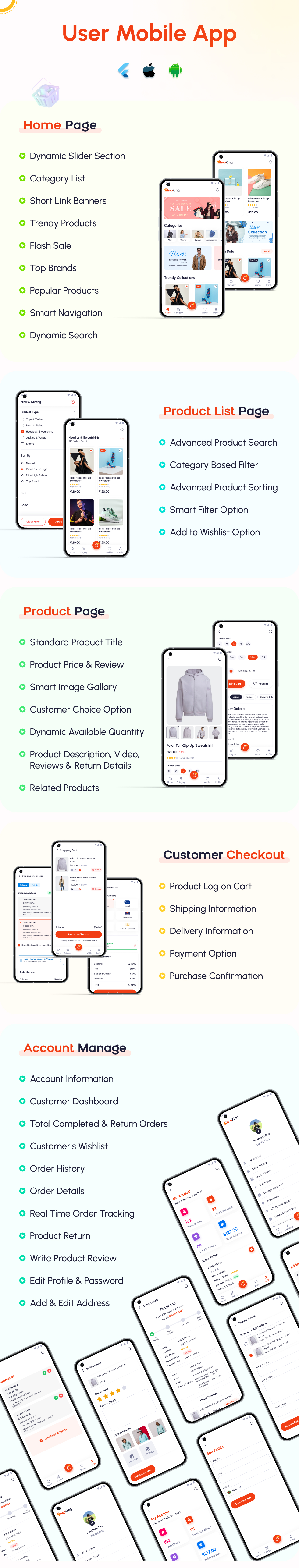 ShopKing - eCommerce App with Laravel Website & Admin Panel with POS | Inventory Management